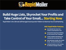 Tablet Screenshot of imscrapidmailer.com